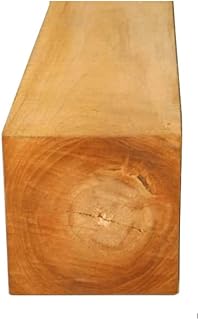 Squared Teak Post 4" x 4" x 24" = 2.7 Board feet of Real Teak Wood