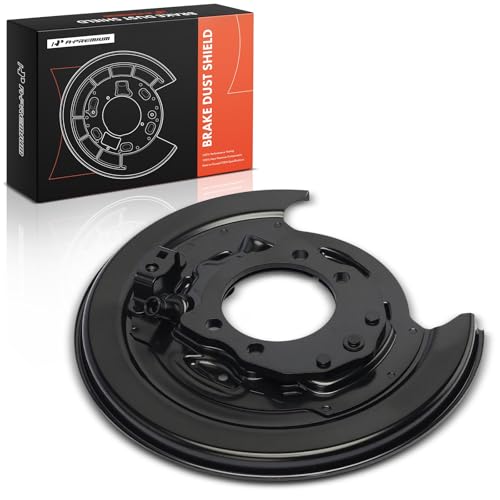 A-Premium Rear Driver Side Brake Dust Shield Compatible with Subaru Models - Forester 2014-2018 Impreza 2012-2023 Crosstrek 2016-2023 XV Crosstrek 2013-2015