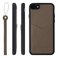 Amazon.co.jp: HANATORA for iPhone 14 ケース 本革 耐衝撃 バンパー型