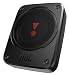 JBL BassPro Lite - Ultrakompakter 7" Aktiv Untersitz Subwoofer für Auto mit integriertem Verstärker für tiefen Bass - 200W - Pairing möglich