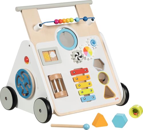 Trotteur multifonction goki KiddyCruiser avec frein de sécurité