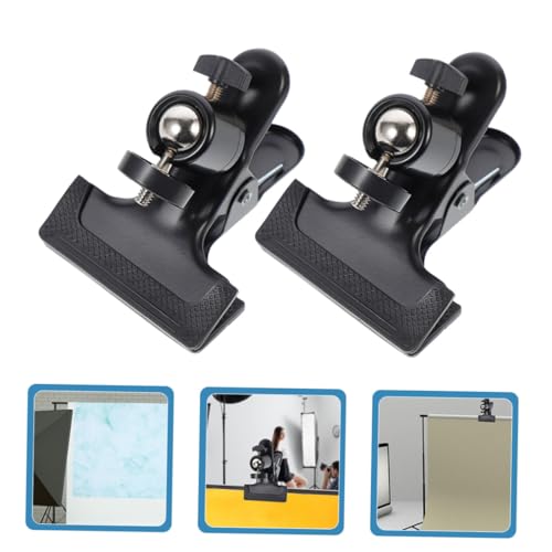 Pinzas para cámara resistentes con rótula giratoria para iluminación 7
