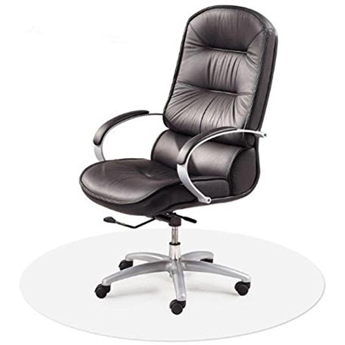 Olizee® Clear Multitask Polycarbonate Office Chair Floor Mat For Hardwood And Carpet Floors 36 Inch Circular #TOP3