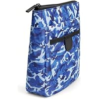 GLOGLOW Golf Club Bag Accessories Tee Bag 7.01 X 7.01 X 2.28 in Portable Hanging Organizer for Belt or Stand Golf Accessories Tee Storage Pouch Polyester Leisure Sports