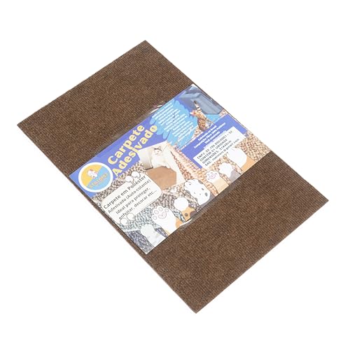 02 Arranhadores de Gato com Carpete Autoadesivo (MARROM)