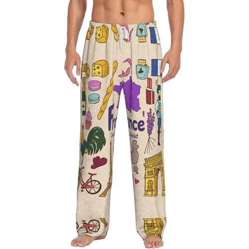 Pantalon de pyjama en flanelle douce pour homme : le confort thermique à poches