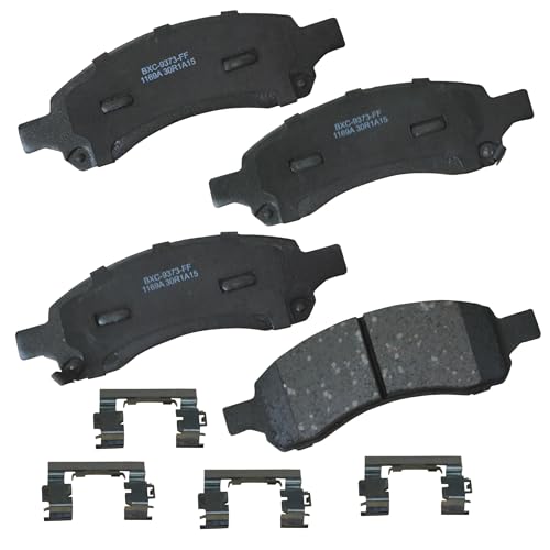Image of Bendix Premium Front Brake Kit - Replacement Rotors and Brake Pads for Buick Enclave 2008-2017, Chevy Traverse 2009-2017, GMC Acadia 2007-2016, Acadia Limited 2017, Saturn Outlook 2007-2010
