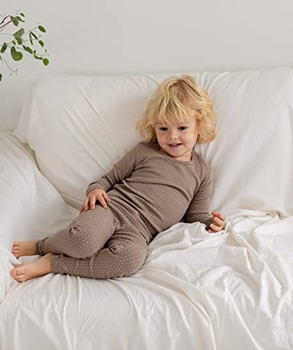 Image of AVAUMA Baby Boys Girls Pajama Set 6M-7T Kids Cute Toddler Snug fit Pattern Design Pjs Cotton Sleepwear