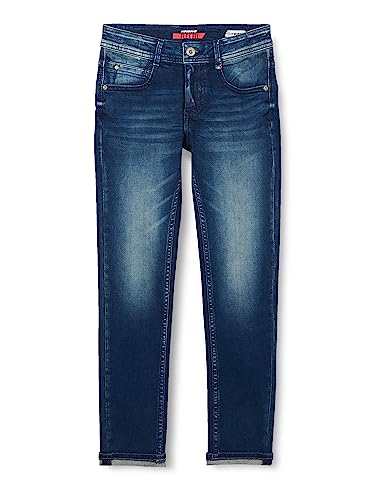 Jeans ninos Vingino Apache vaqueros oscuros elasticos para ropa infantil