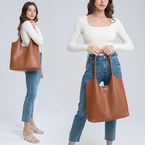Bolso Tote de Cuero Vegano Suave para Mujer miniatura 2
