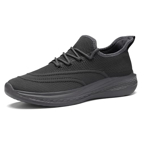 Image of VAMJAM Men's Running Shoes Slip On Walking Shoes Non Slip Lightweight Workout Breathable Gym Sneakers Fashion Mesh Sneakers