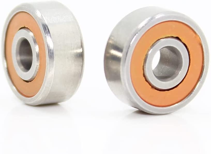 Roulement céramique hybride S623 2RS CB ABEC7 3x10x4mm en inox - 4