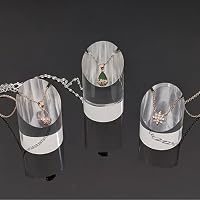 Amazon｜seimeinoki ネックレススタンド アクリル製 3個入 3つのサイズ