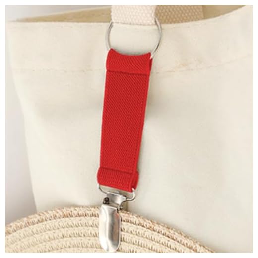 Travel Hat Hook 1-Pack (Red) - Versatile Hat Hanger for Home & Outdoor Use