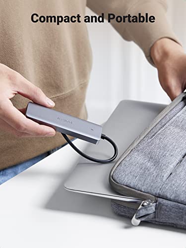 Ugreen Usb C Hub 4 Ports, Usb C To Usb Hub With 4 Usb 3.0, Usb C Splitter For Laptop, Mac Pro, Imac, Ipad Pro, Chromebook, Pixelbook, Dell Xps, Samsung, Samsung Galaxy S23, And More Type C Devices #TOP6