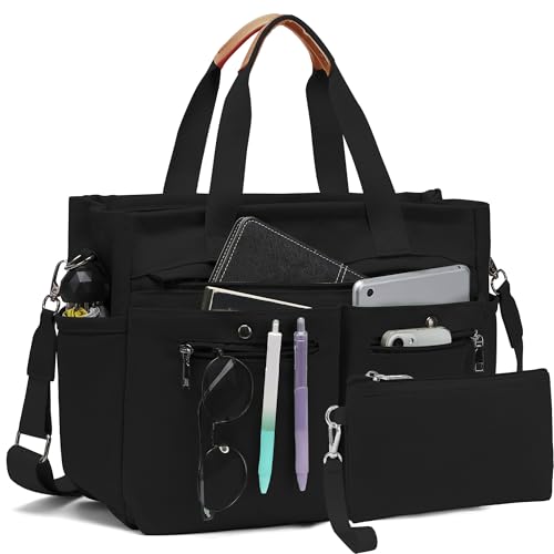 Women's Canvas Tote Bag 2PC Set