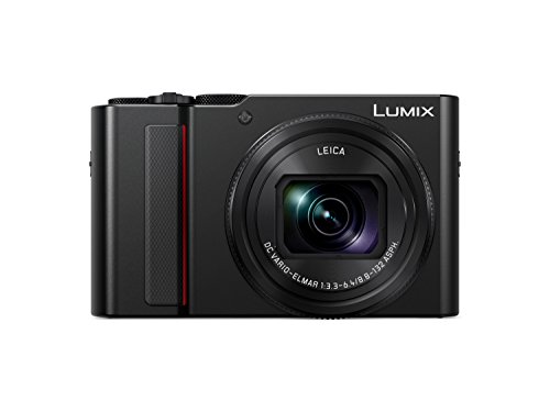 Panasonic LUMIX DC-TZ202EG-K Travelzoom Caméra (capteur 1', Zoom Optique 15x, Objectif Leica, viseur, 4K, Noir)