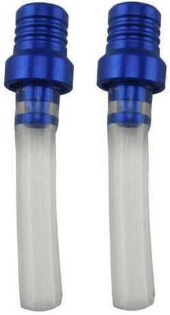 Blue Gas Cap Tank Fuel Breather Vent Value Hose For DireT Bike Parts XR/CRF(Pack of 2 )