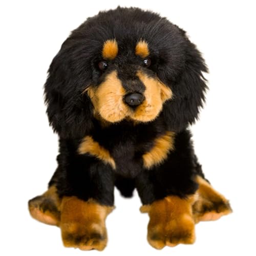 Mastiff tibétain en peluche 15 pouces, le doudou réaliste anti-stress