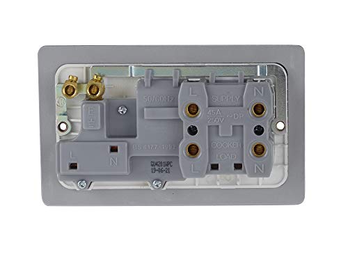 Schneider Electric GU4201WPC plaque de cuisinière 45A blanche - 5
