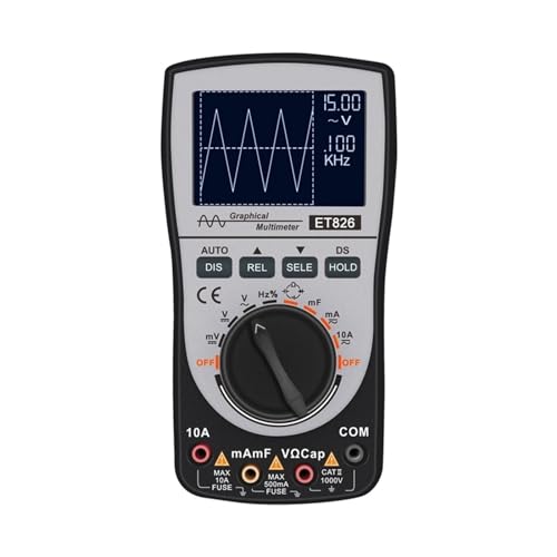 Oscilloscope numérique 2 en 1 avec multimètre LCD et testeur - 2