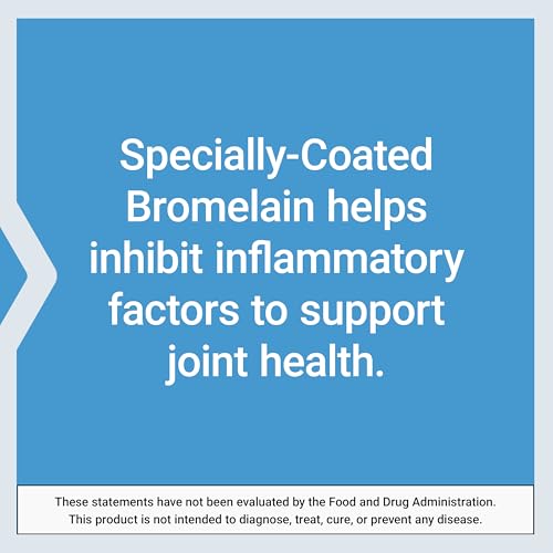 Image of Life Extension, Specially-Coated Bromelain, 500 mg, 60 Enteric Coated Tablets