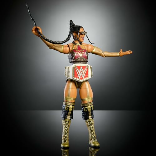 Wwe Wrestlemania Elite Collection Figurine Bianca Belair 15 Cm - vue 6