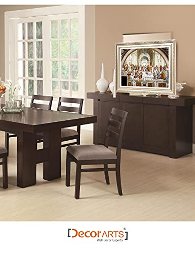 Decorarts - The School Of Athens, Raphael Classic Art. Giclee Prints Framed Art For Wall Decor. Framed Size: 36X30 #TOP2