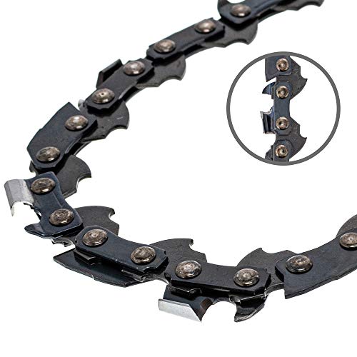 8TEN Chainsaw Chain for Stihl MS 180 170 010 012 McCulloch PM400 12 inch Bar .050 Gauge 3/8 Pitch 44 Drive Links 4 Pack