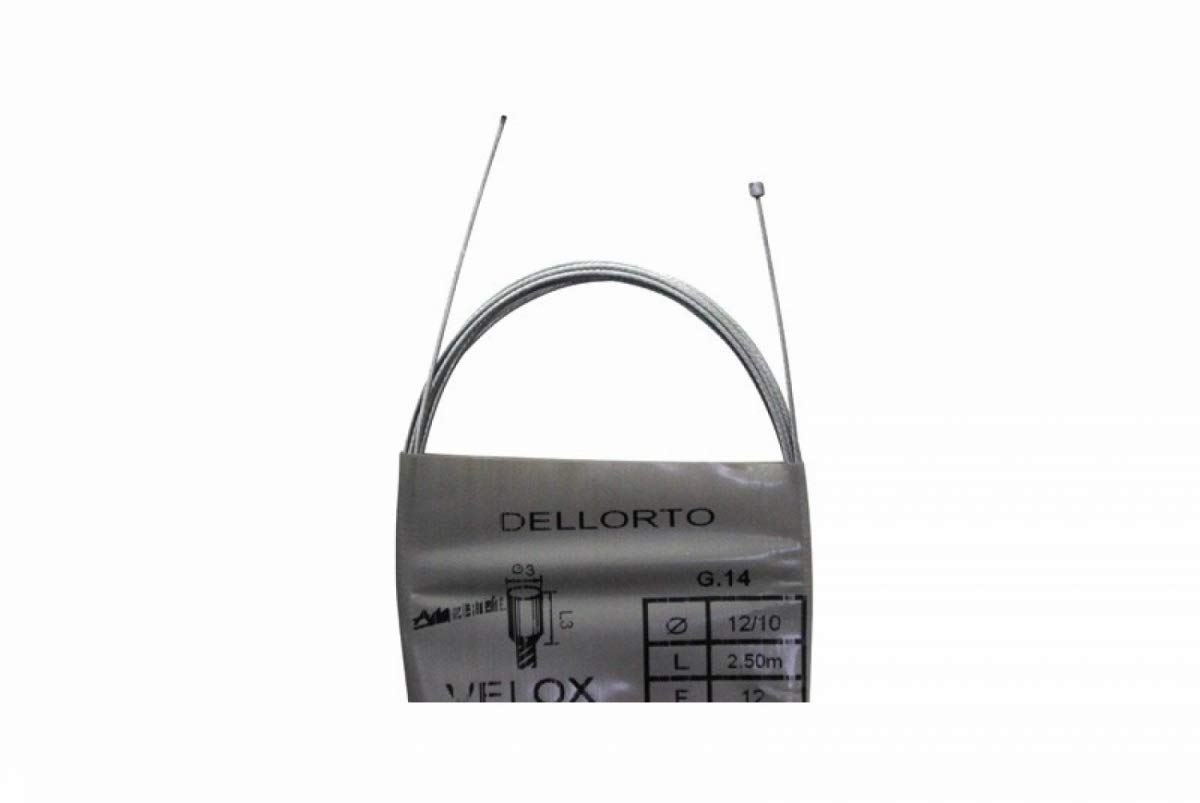 Cable de gas Velox para Cyclo Ciao y carburador Dellorto de 2.50 metros en pack de 25 unidades 3