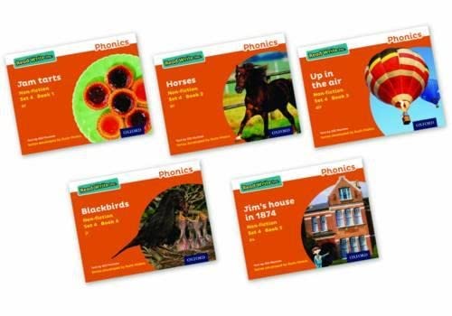 Read Write Inc. Phonics: Orange Set 4 Non-fiction Mixed Pack of 5 ...