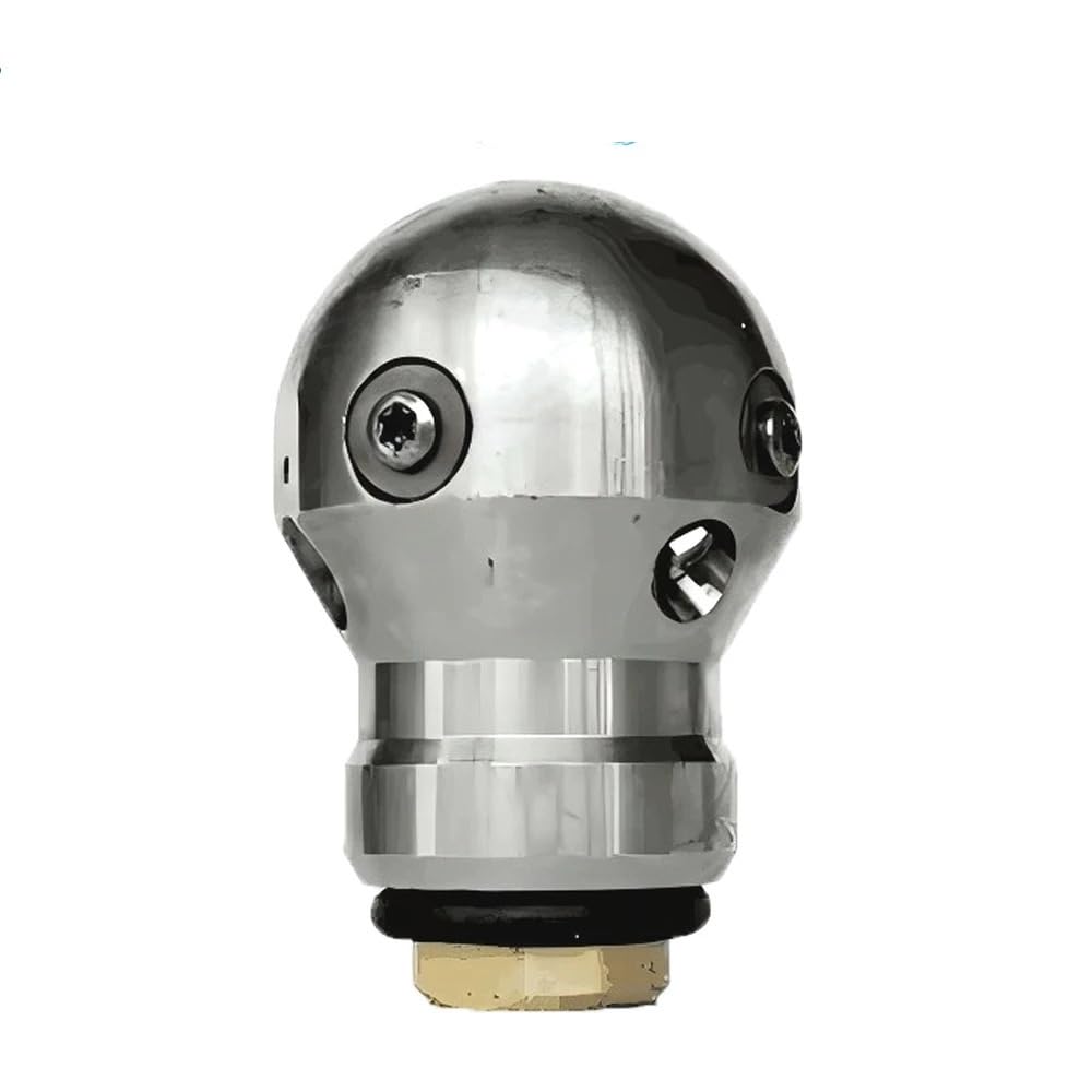 Ugello a getto sferico rotante da 3/8" for lavaggio ad alta pressione, pulizia delle fognature, dragaggio(3of8 Female 50LPM)