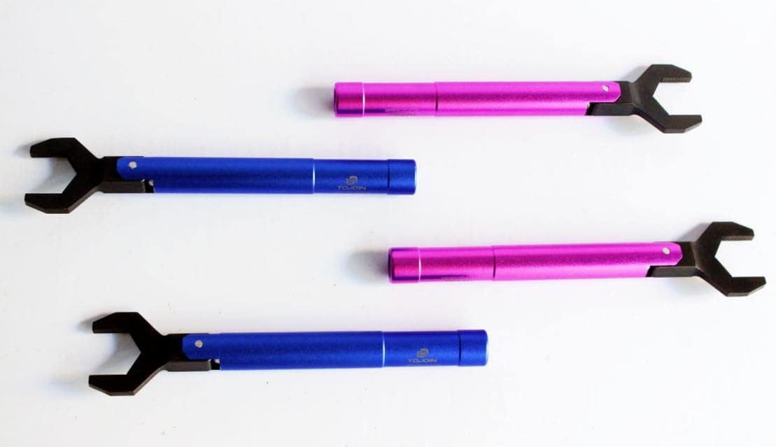 TOJOIN 1 pcs Blue N Type Torque Wrench 1 N·m Opening 20MM Protect RF Connector for RF Microwave Measurements