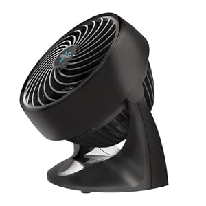 Vornado 133 Personal Air Circulator Fan, Black, 2 Speeds, Adjustable Head