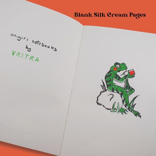 Onigiri Notebooks Drop 4 One Piece inspirado Luffy (vermelho) Vegan Leather A5 Harcover Journal | Pa