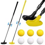 golf club machilly Évolue avec les compétences de votre enfant : que votre enfant soit un débutant ou un pro en herbe, ce putter de golf pour enfants s'adapte à son niveau de croissance et de compétence. La longueur réglable et le design bidirectionnel garantissent qu'il reste un club incontournable pendant des années, ce qui en fait un investissement intelligent dans leur parcours de golf.