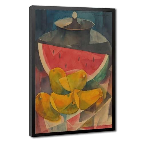 Impression sur toile nature morte de Vicente Manansala pour décor de bureau