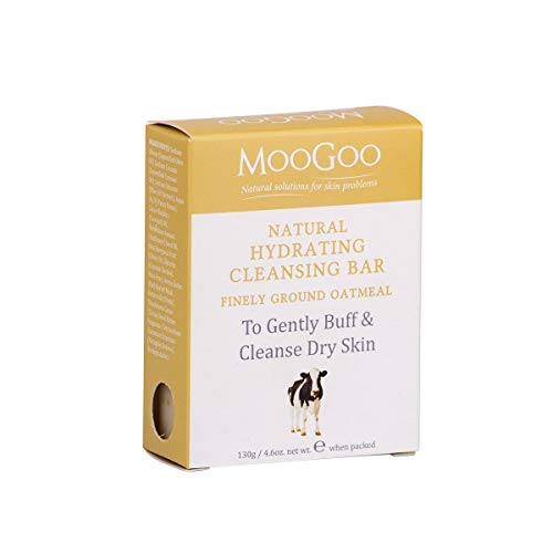 MooGoo Natural Hydrating Cleansing Bar - Finely Ground Oatmeal 4.6 oz