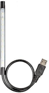 Portable USB Flexible Stick Dimmable Touch Switch LED White Light Lamp for Laptop Computer PC