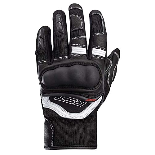 Image of RST Urban Air 3 Mesh Vented CE Ladies Motorcycle Gloves (Black, White, S)