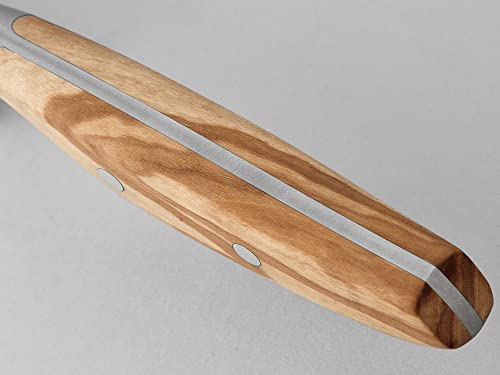Image of Wusthof AMICI 9 inch Double Serrated Bread Knife, Tan