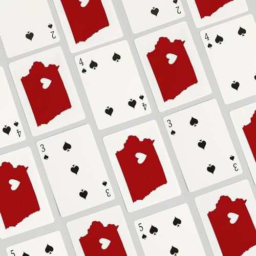 Lantern Press Naipes Póker Iowa 52 cartas para adultos miniatura 4