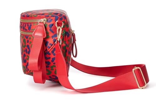 Image of FEIBOON Spacious Nylon Crossbody Bag Bum Bag Handbags Wallets Purses Trendy Shoulder Bag for Women