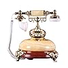 CORTE Telefoon vaste telefoons Huis telefoons Vintage vaste telefoon Natuurlijke Jade Retro Corded Telefoon Ouderwetse…