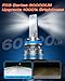 FAHREN H11 Fog Bulbs, Upgraded 120W 60000LM H8/H9 Bright Lighting Bulb, 6500K Cool White IP68 Waterproof,Quick Installation, Pack of 2