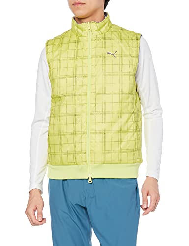 [プーマ] ベスト ゴルフ グラフィックパデッドベスト メンズ ライムエード 2XL