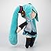 JMHomeDecor Peluche 33 Cm Anime Hatsune Miku Snow Series Hatsune Miku Peluche Bambola Giocattolo Morbido Farcito Figura Giocattoli per Bambini Ragazze Regali