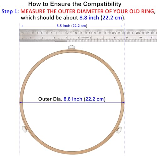 8.8" Microwave Turntable Ring with 15 mm Rollers, 8.8 inch 15 Millimeters - Picture 8 of 55