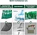 Commode Liners with Super Absorbent Pads(30Bags+30Pads), Leak-Proof Bedside Commode Liners for Adult, Universal Commode Liners for Bedside Commode, Standard Toilet, Chair Bucket, Bedpan