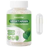 Size 4 Empty Capsules - 170 Count Clear Empty Pill Capsules Size 4 with Capsule Filling Kit, Fillable Vegan Vegetarian Capsule Empty for Vitamins, Easy for DIY Supplements